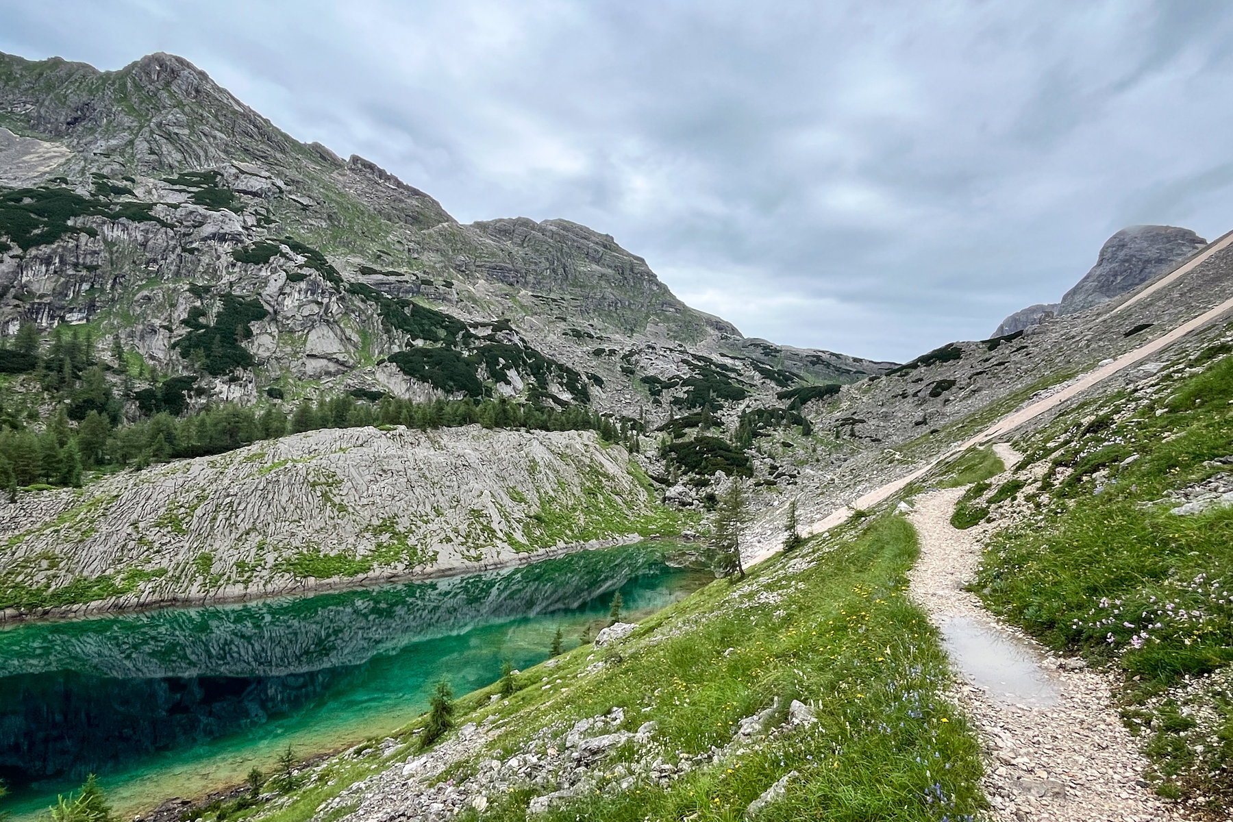 Am Weg Richtung Triglav. Foto: Birgit Matzinger