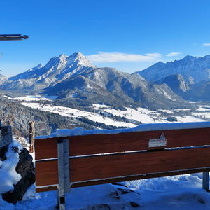 Winterwanderung Dörfelstein im Gesäuse: auch ein Eintausender kann alpin sein