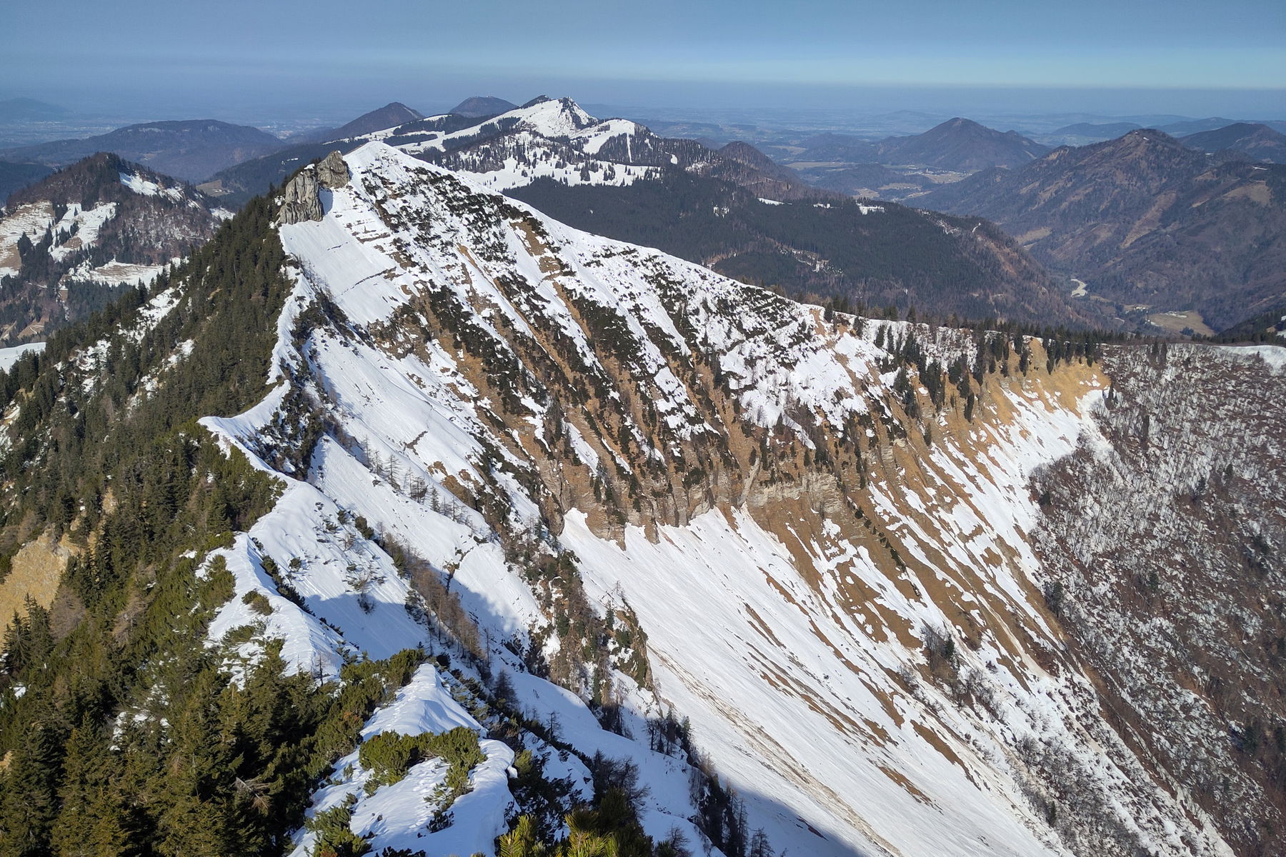 Verführerische Grate: Regenspitz und Gruberhorn mit Schneeschuhen