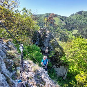 Kurz und knackig zur Ruine Rabenstein in St.Paul