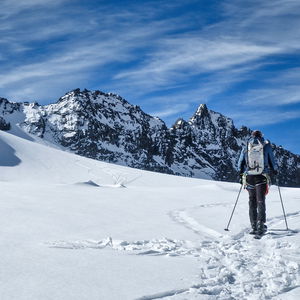 Bike and Ski auf die Ruderhofspitze